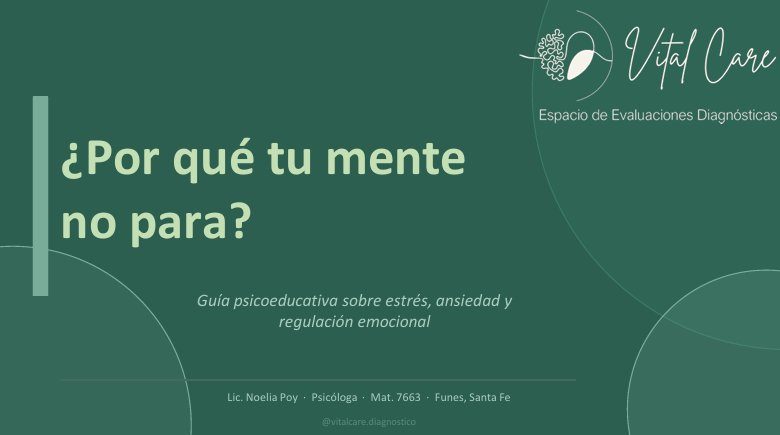 ¿Por qué tu mente no para?